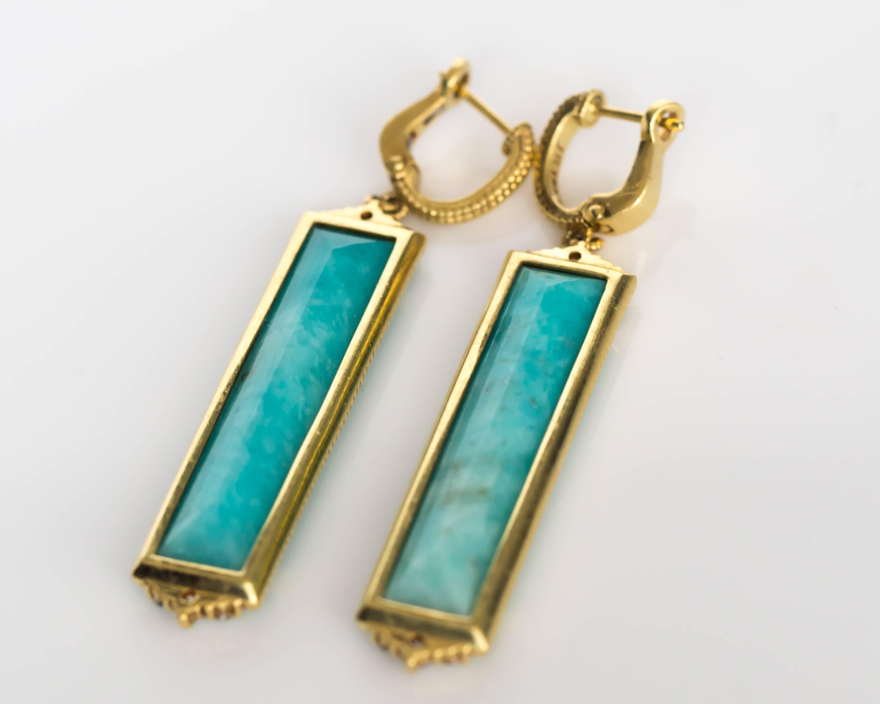 judith ripka turquoise earrings