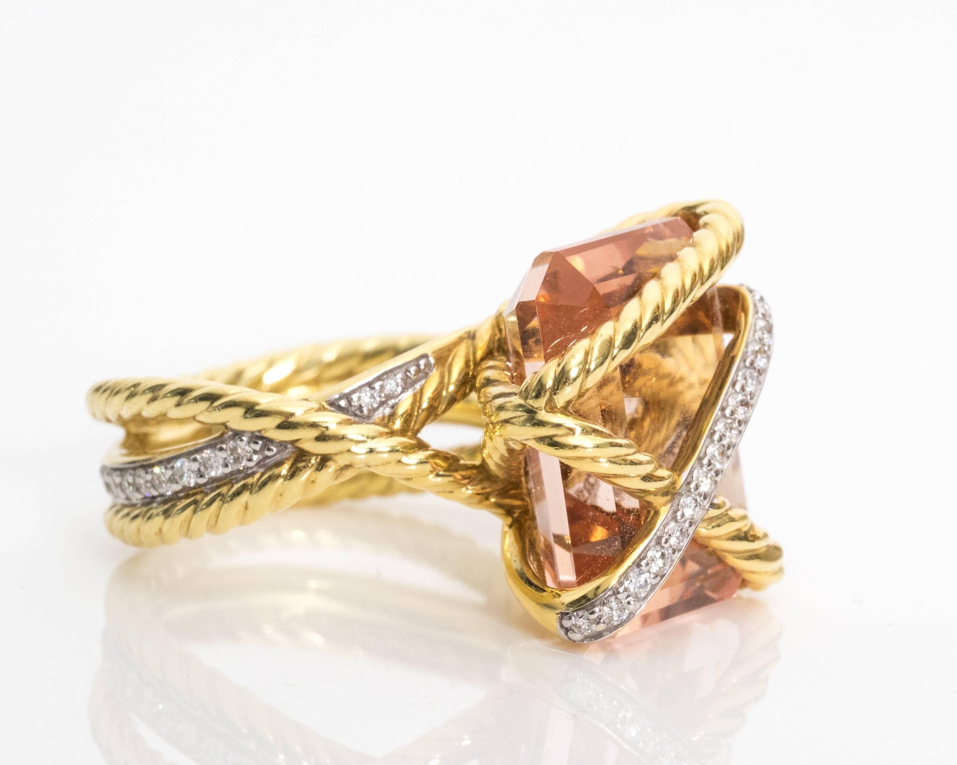 david yurman cable wrap ring gold