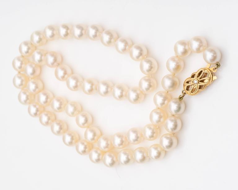 Mikimoto Pearl Necklace Clasp Types