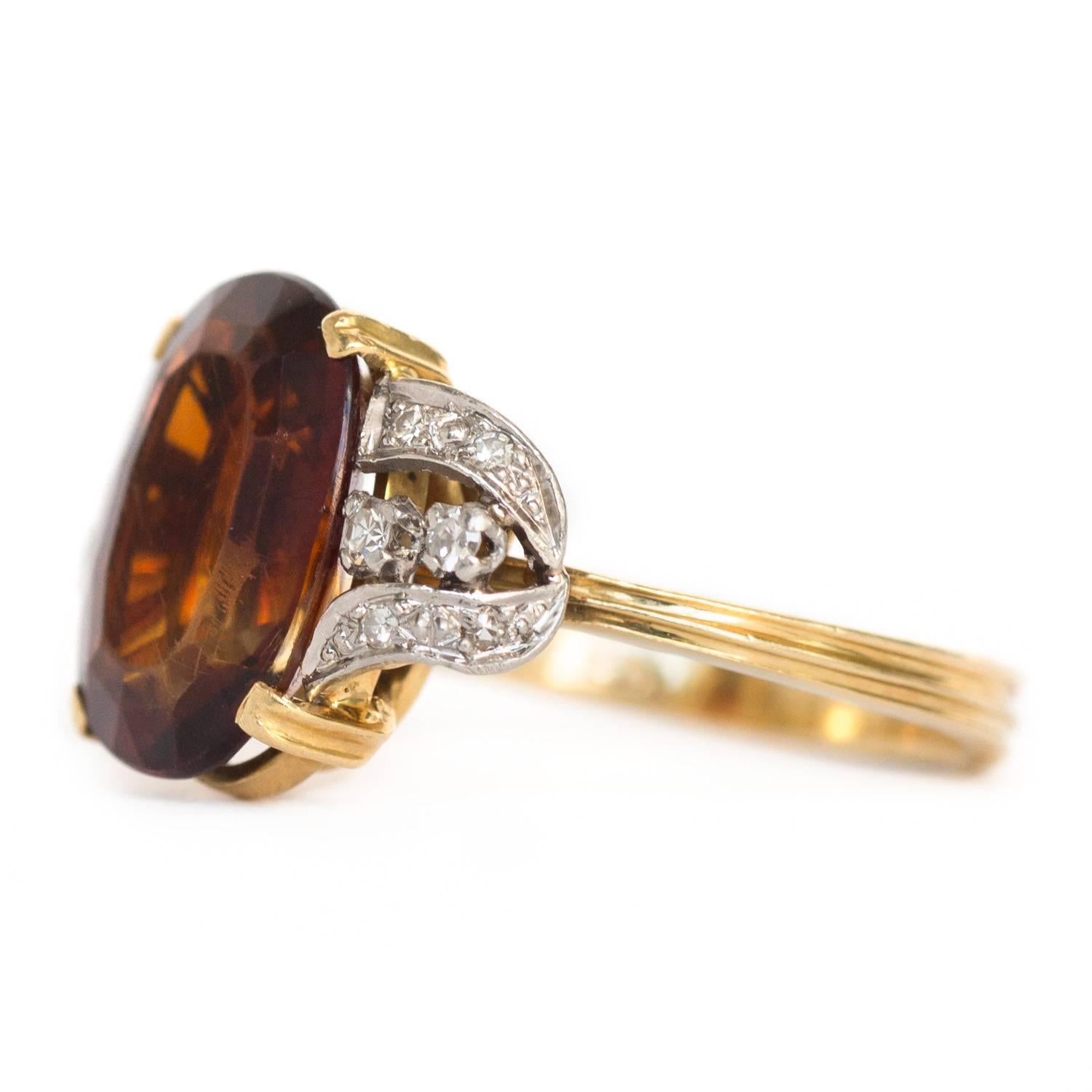 h stern citrine ring