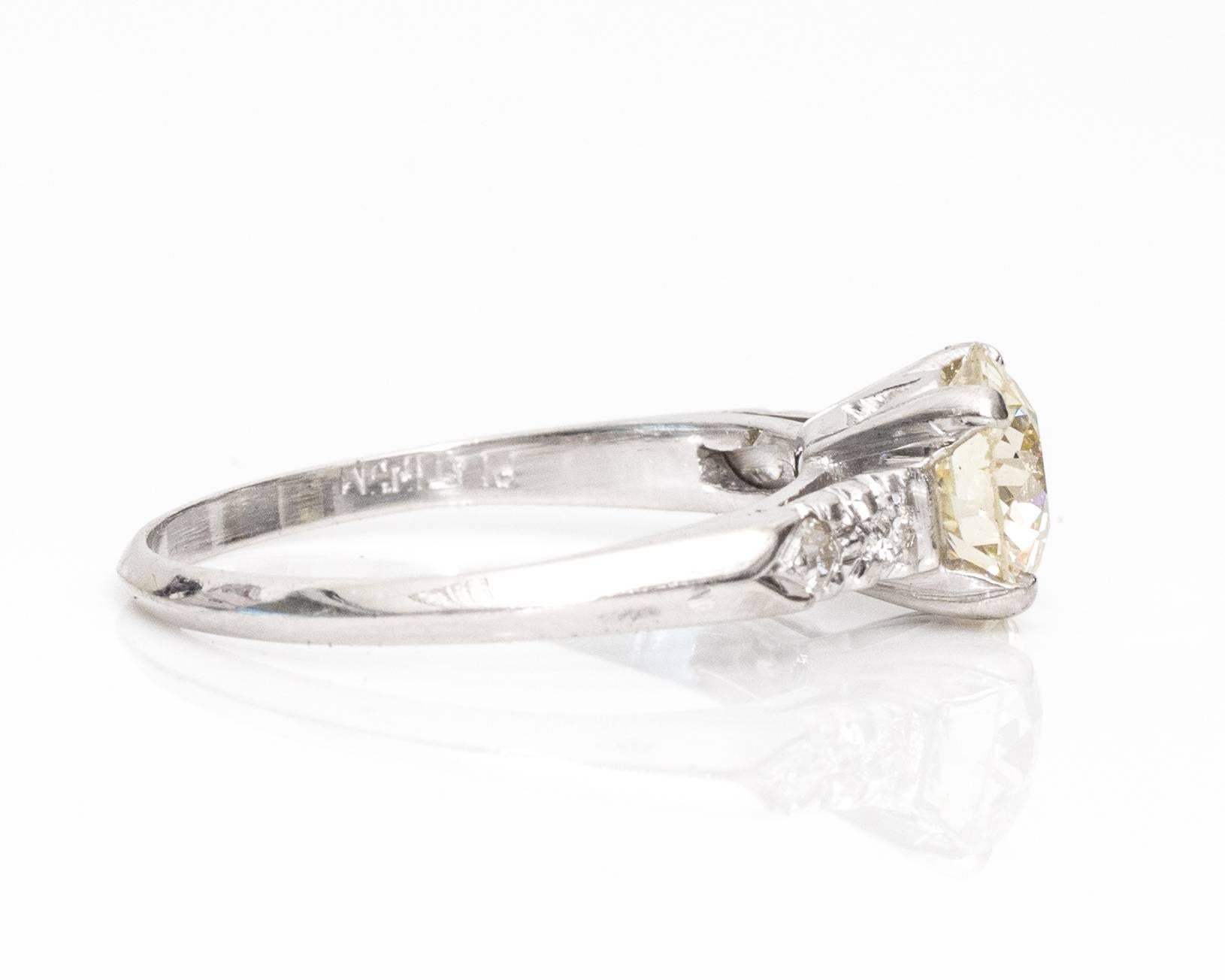 1.19 carat diamond ring