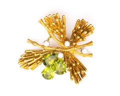 1970s Raymond Yard Gold Brooch