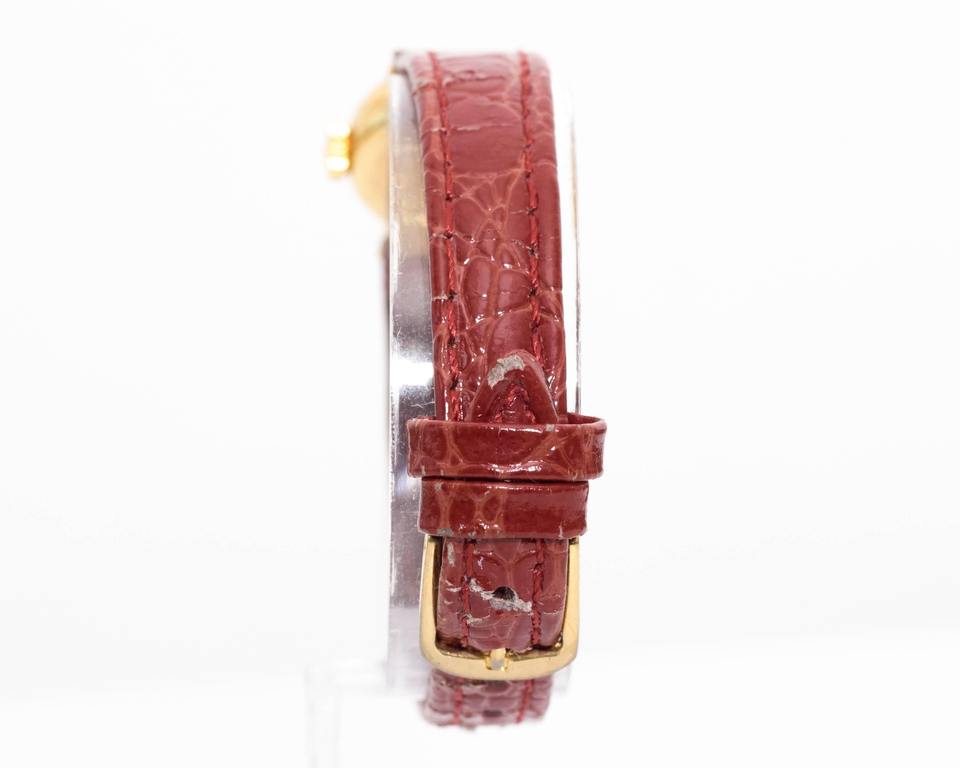  Montre-bracelet en or jaune pour dames de Girard Perregaux, années 1950 Pour femmes 