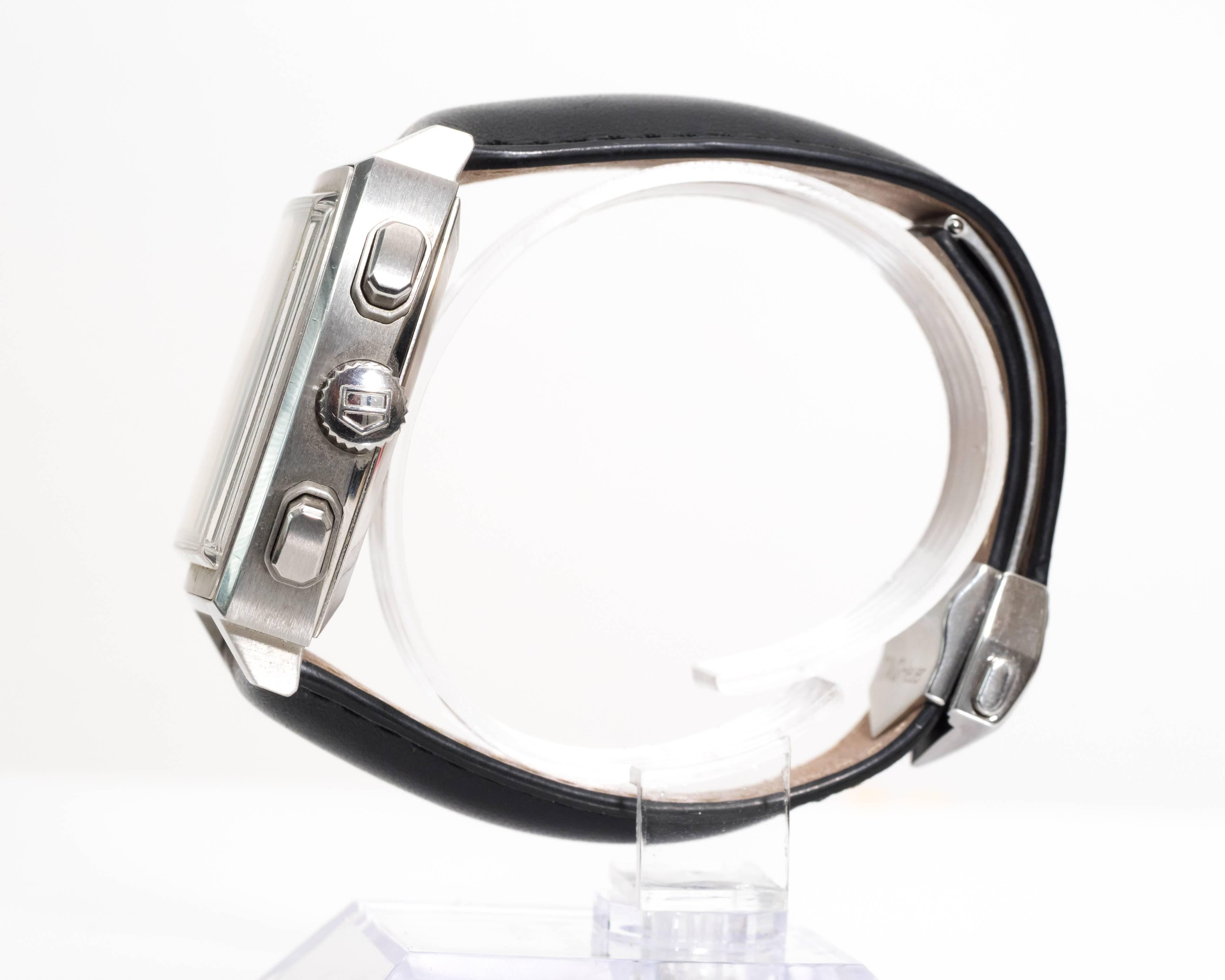  Tag Heuer Monaco Stainless Steel Wristwatch 1