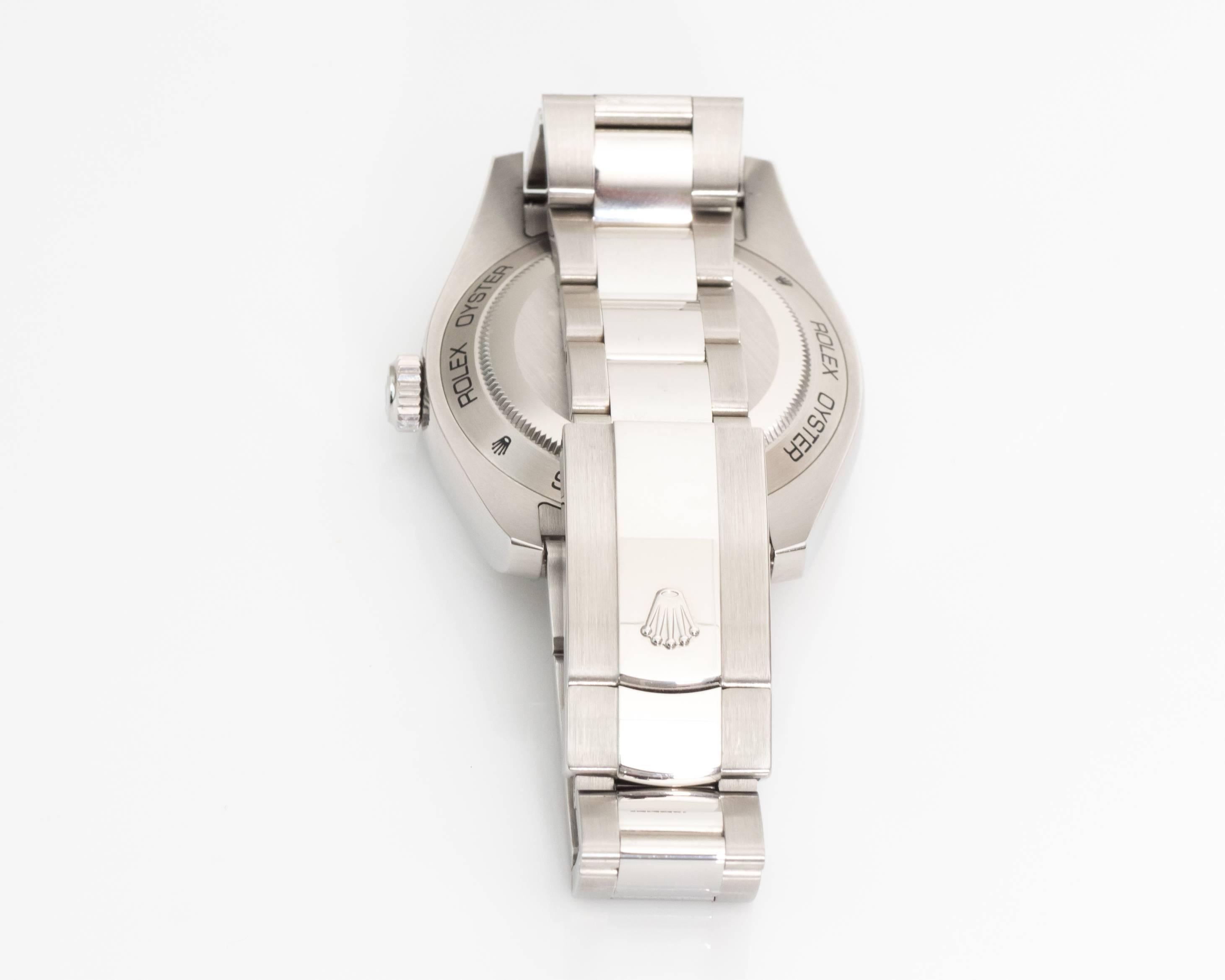 Rolex Stainless Steel Milgauss Automatic Wristwatch Ref 116400, 2008 3