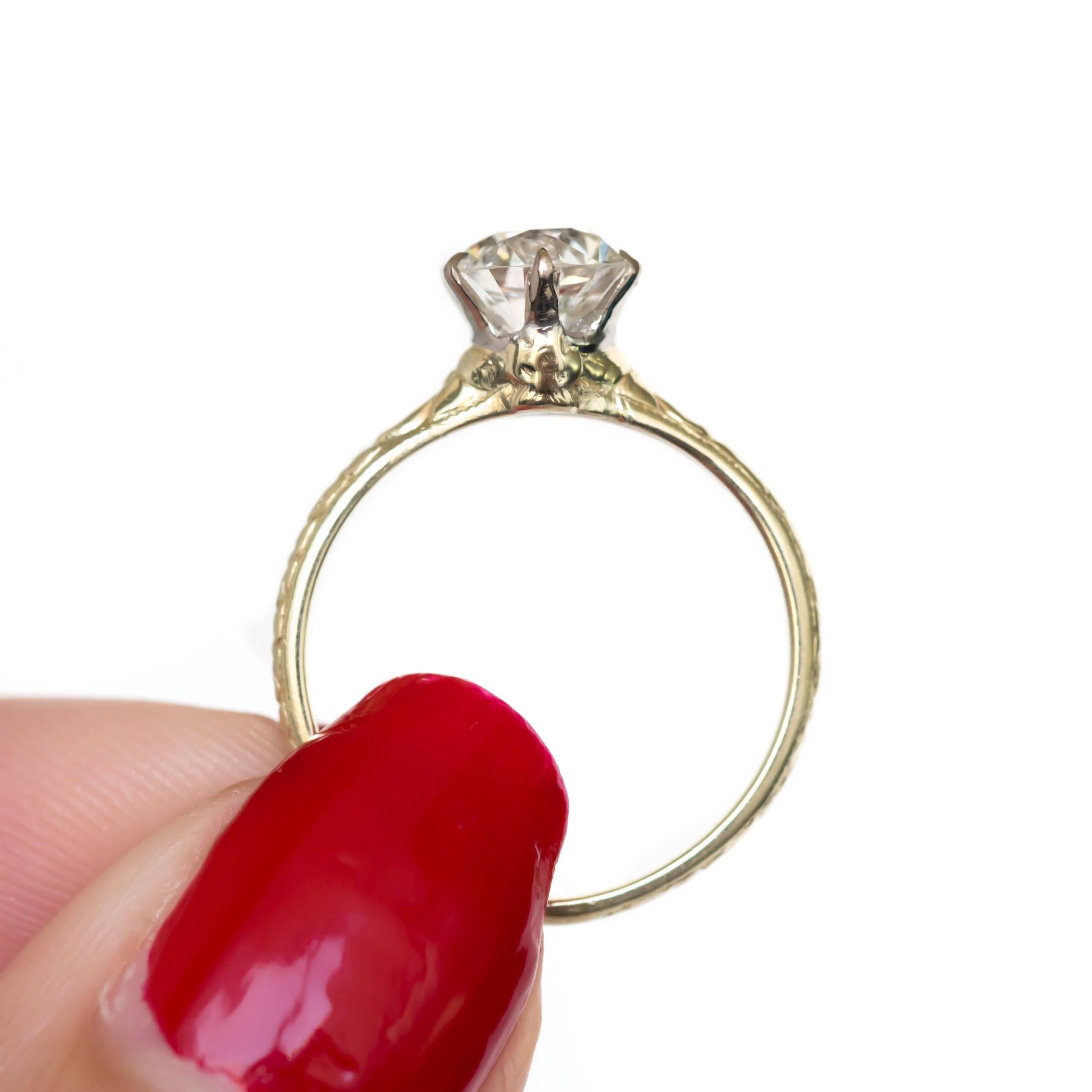1.11 carat diamond ring