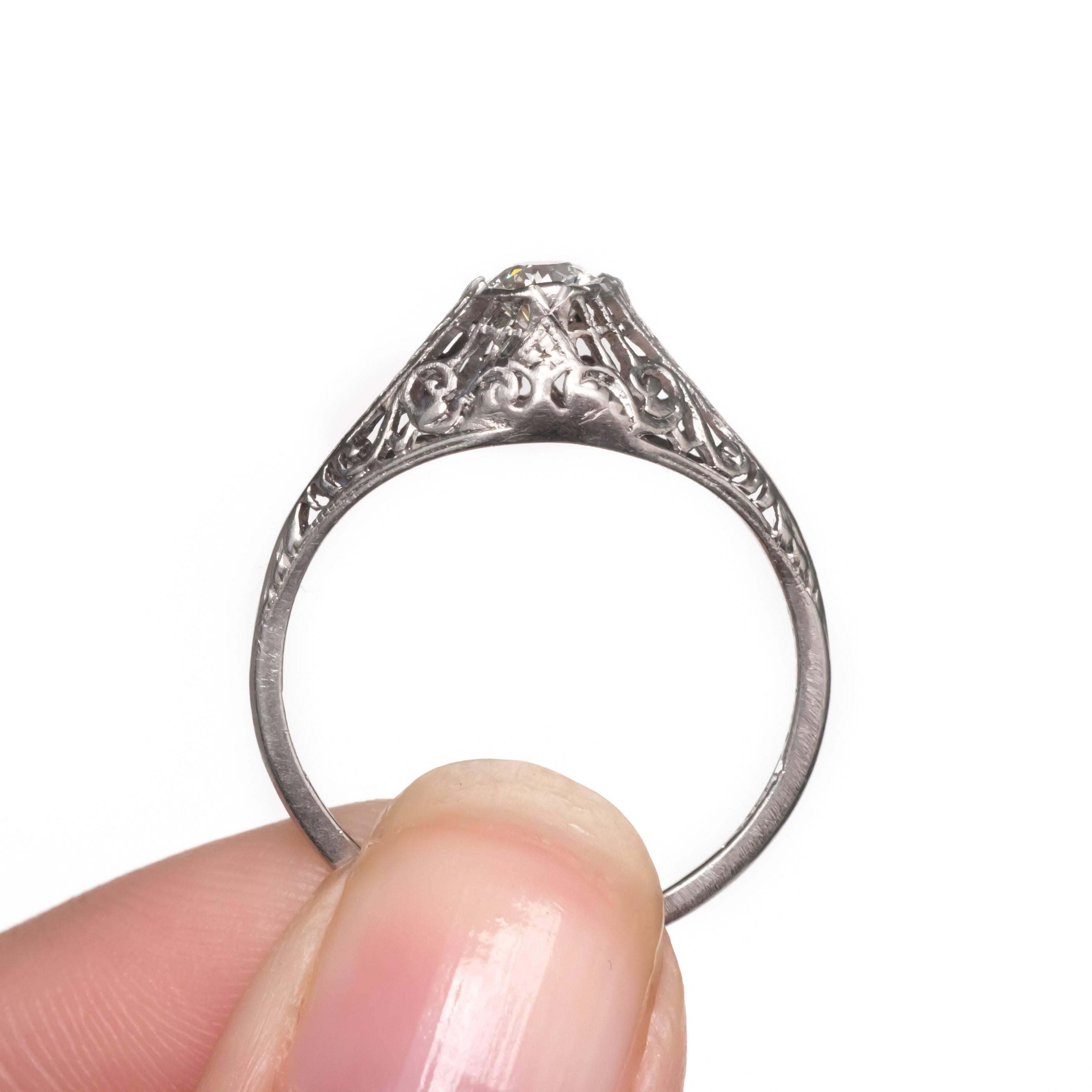 .33 carat diamond engagement ring