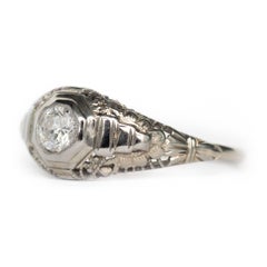 .25 Carat Diamond White Gold Engagement Ring