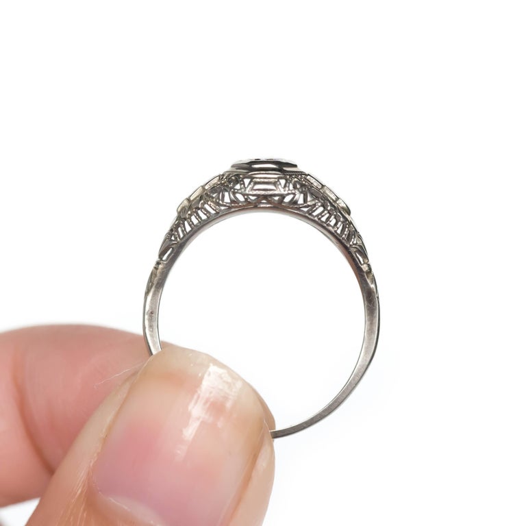 .25 Carat Diamond White Gold Engagement Ring For Sale at 1stDibs .25 carat diamond ring, 25