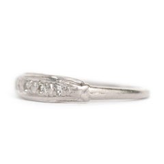 0,05 Karat, Gesamtgewicht Diamant-Platin-Ehering