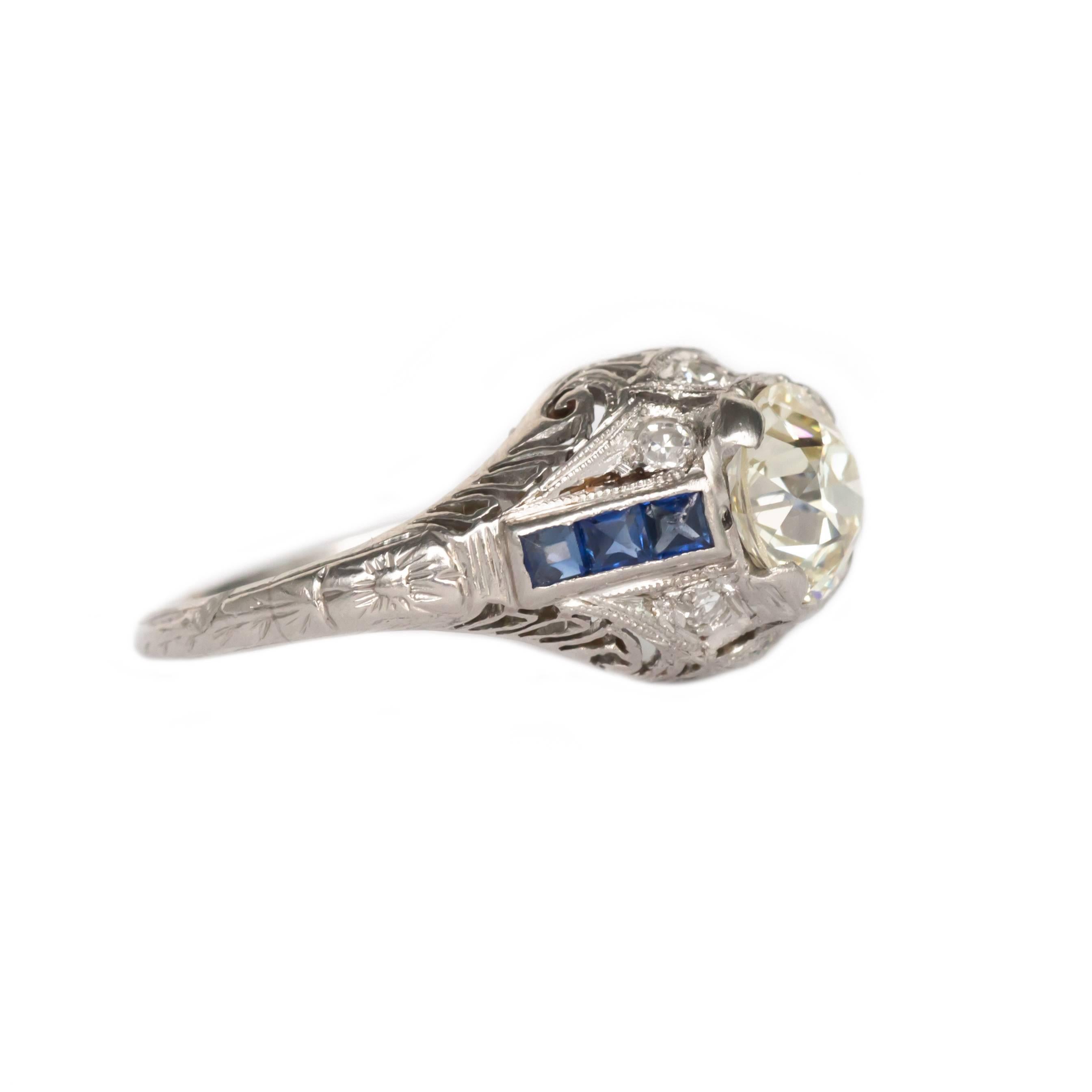 1.24 carat diamond ring