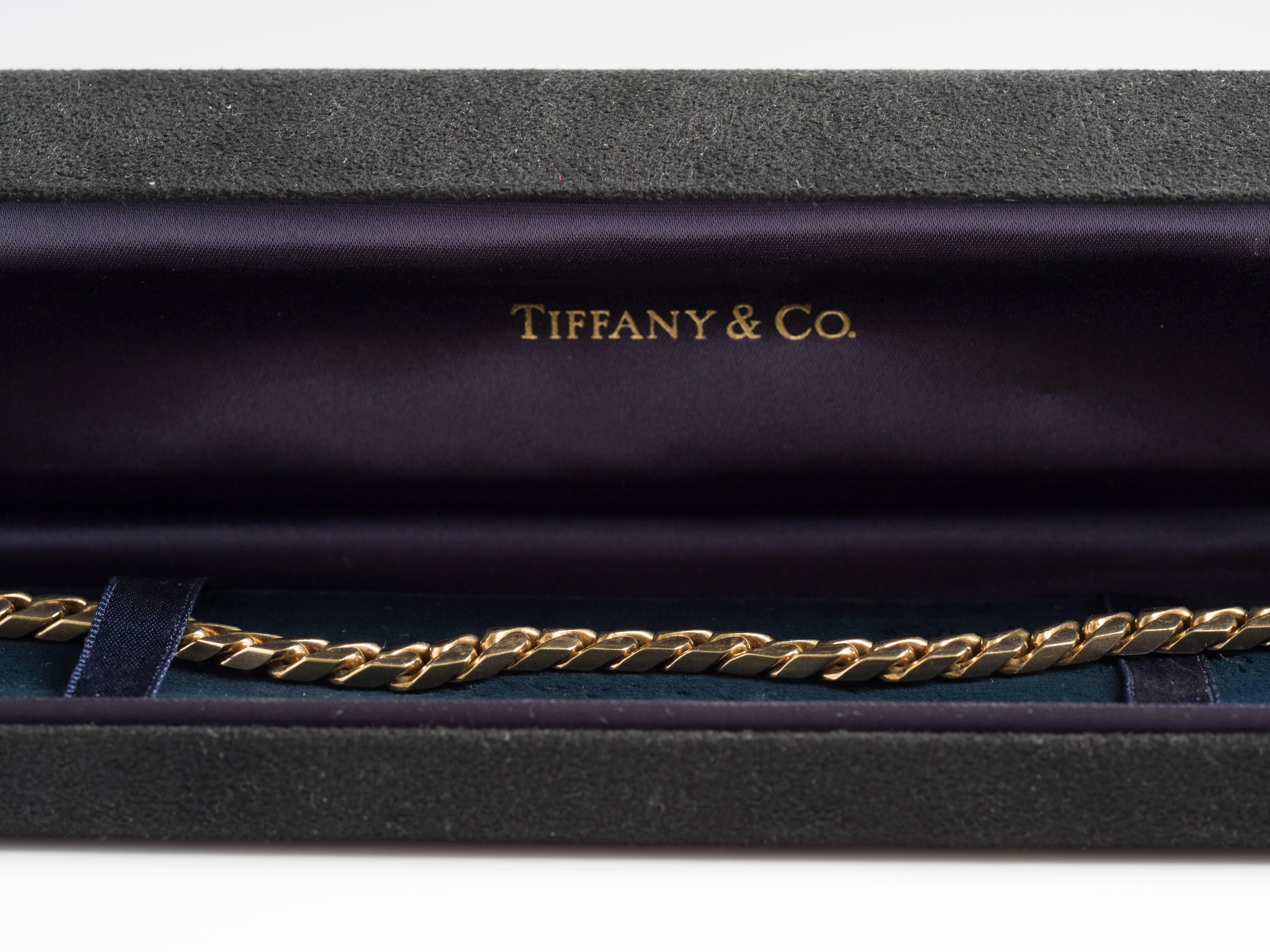 Women's or Men's Tiffany & Co. 18 Karat Gold Bracelet