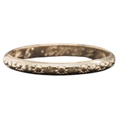 Engraved Wedding Band, Circa 1929 - VHK#212