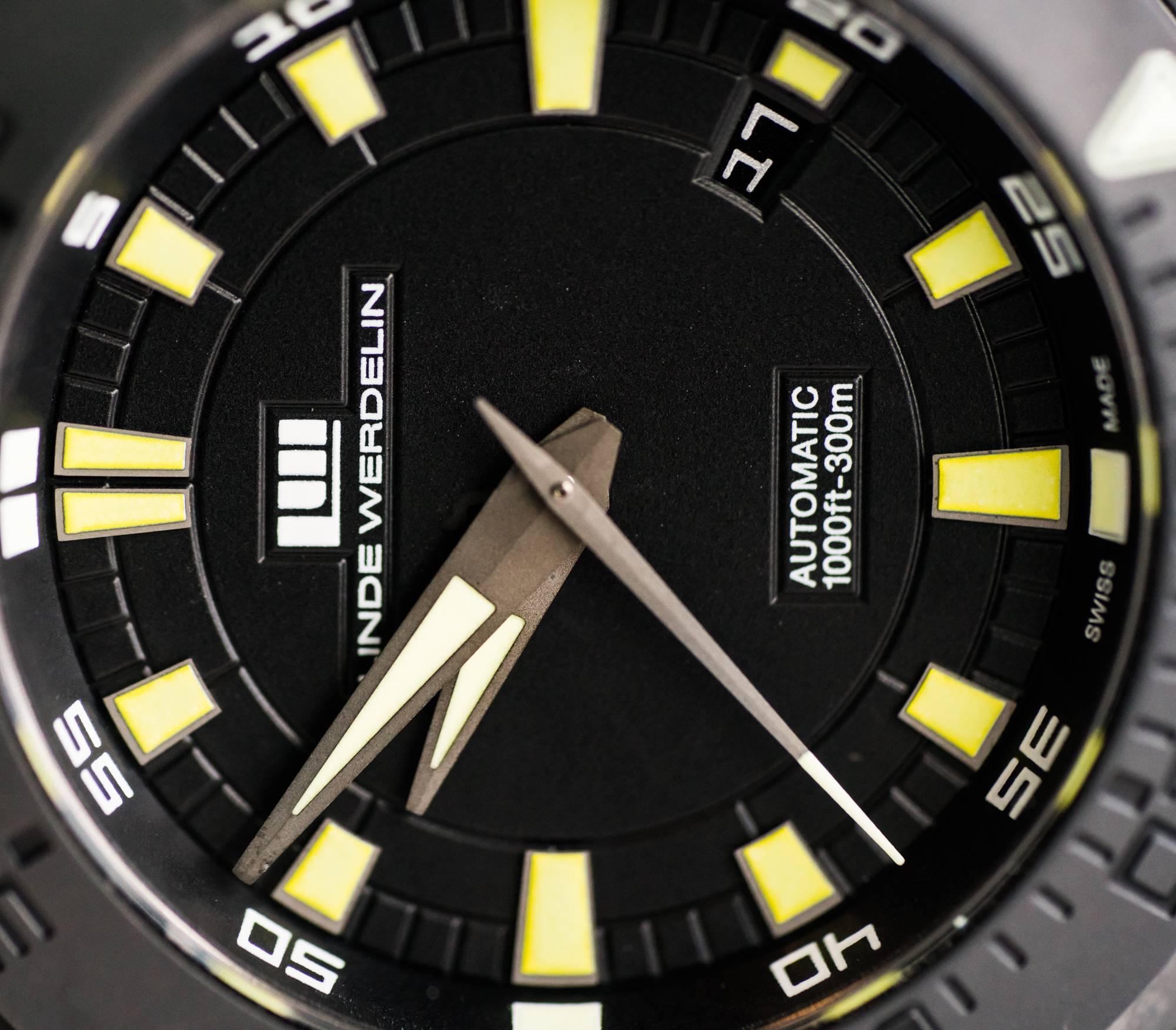 Linde Werdelin Hard Black II DLC Diver Swiss Limited Edition Wristwatch 4