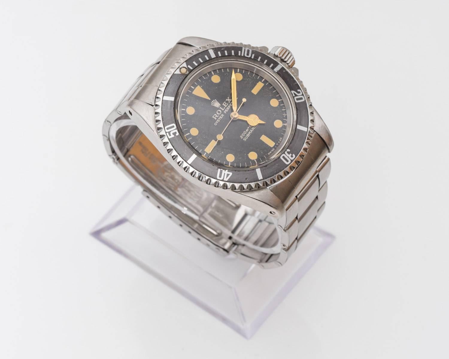 Rolex 5513 Matte Submariner Watch 1