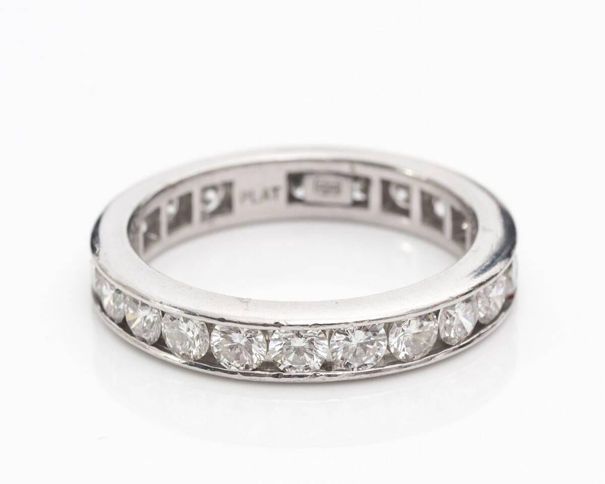 Harry Winston Diamond Wedding Band In Excellent Condition In Atlanta, GA