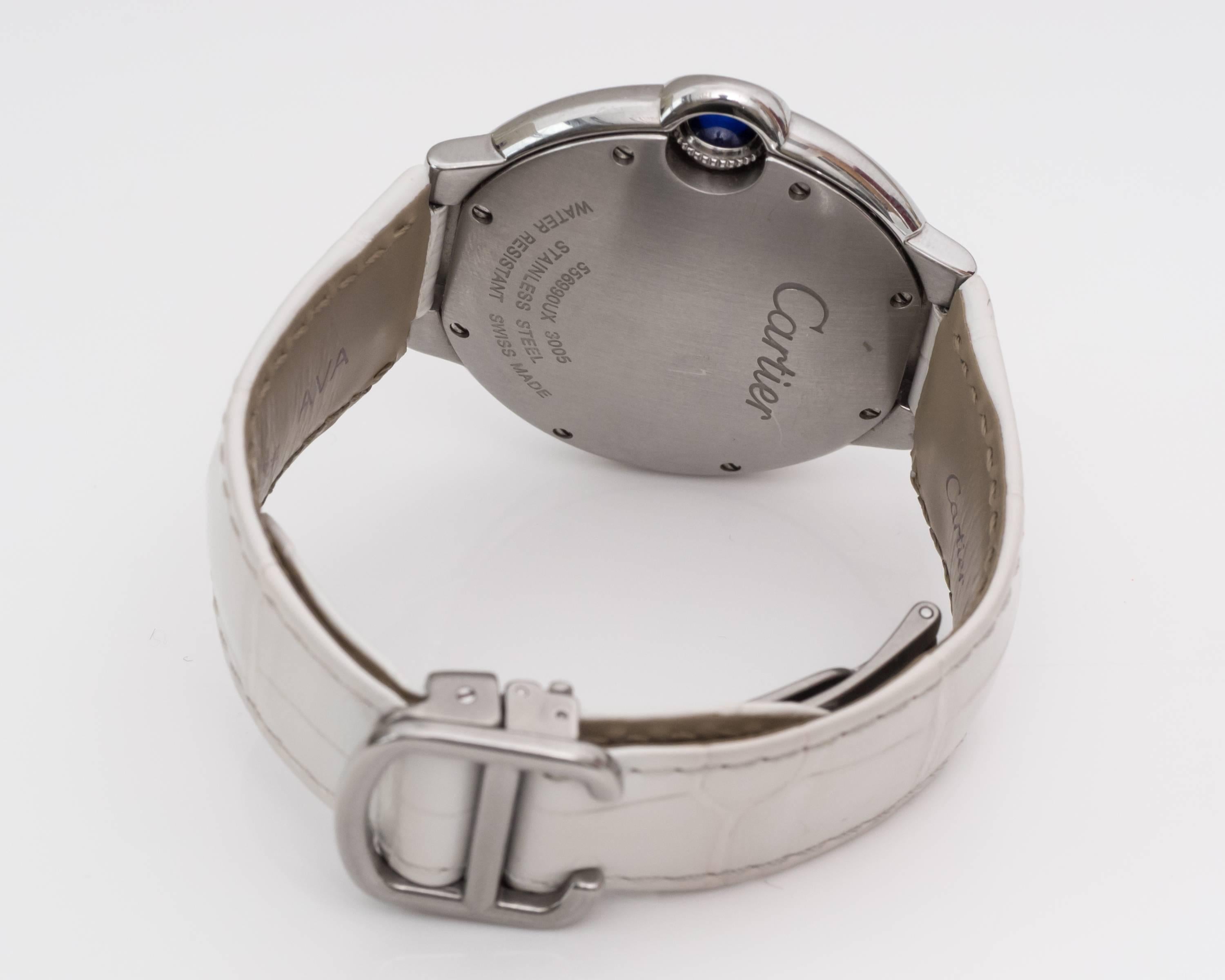 Cartier Stainless Steel Ballon Bleu Wristwatch 1