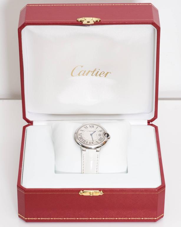 Cartier Stainless Steel Ballon Bleu Wristwatch at 1stDibs | cartier ...