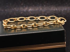 Bracelet à maillons ovales en or jaune 18 carats de la collection Estate de Tiffany & Co. - VHK#404a