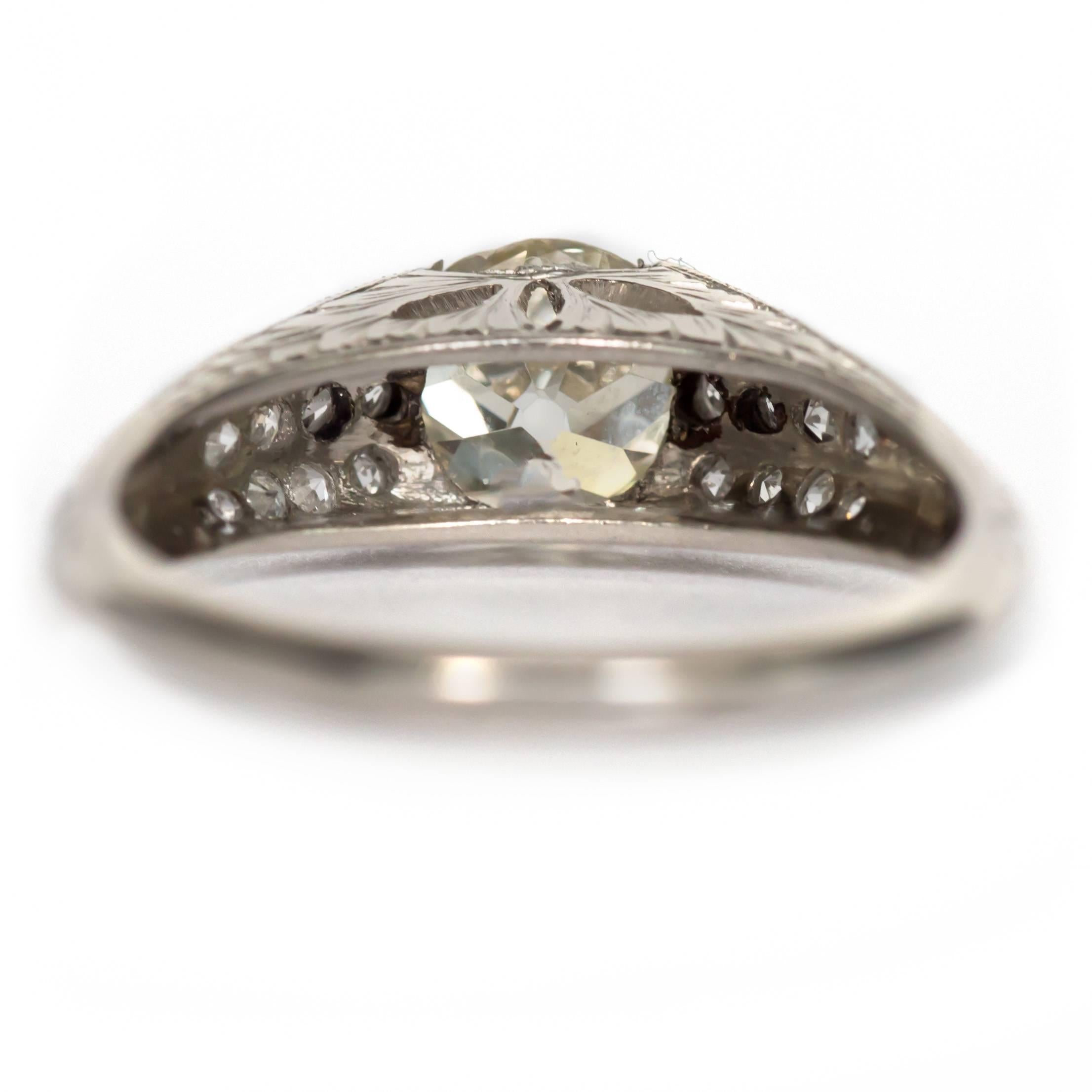 abelini platinum mens wedding ring