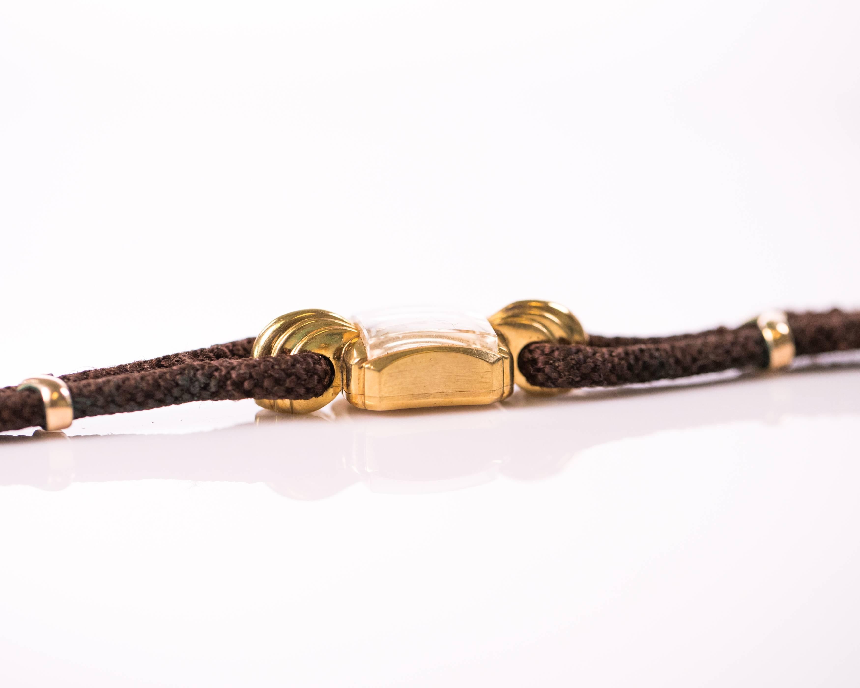 1950s Rolex Ladies Precision 14K Gold Wristwatch In Good Condition In Atlanta, GA