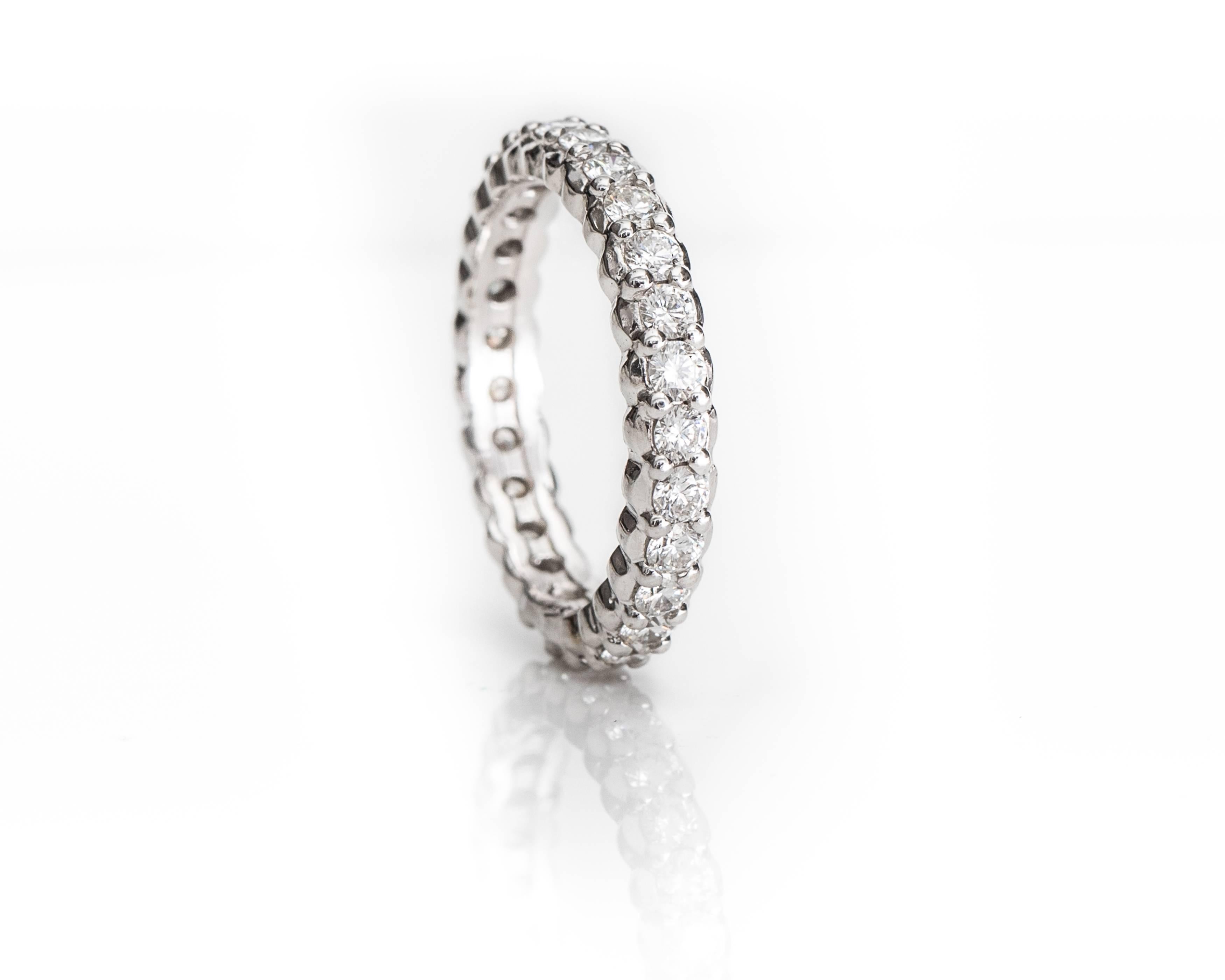 1.5 carat eternity ring
