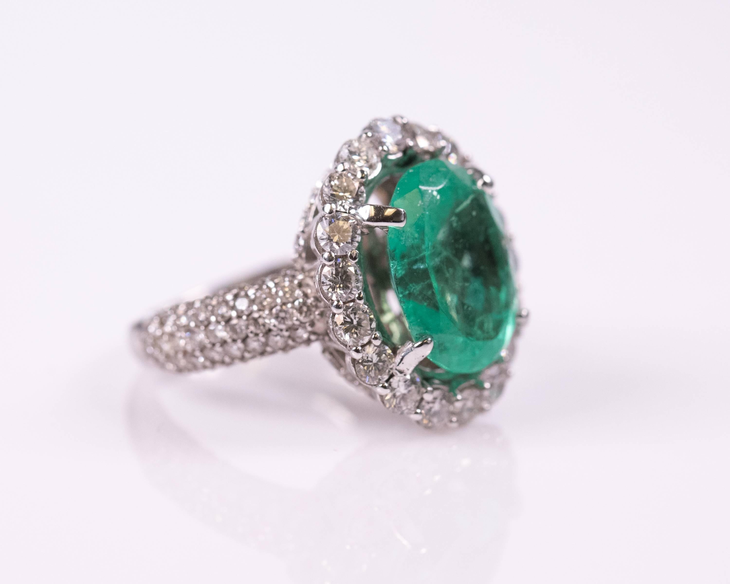 5 carat emerald ring price