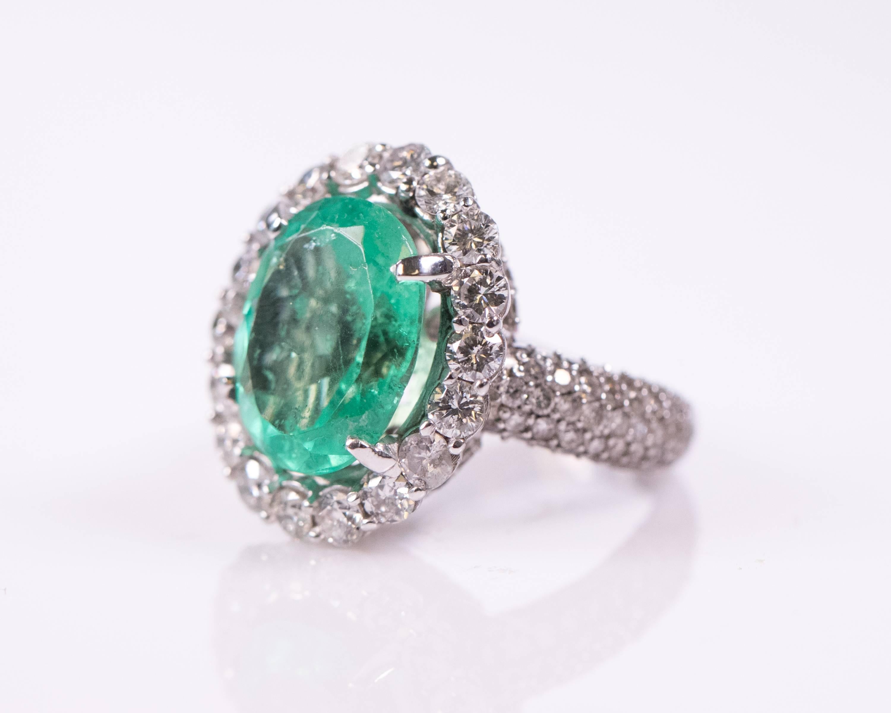 5 ct emerald ring
