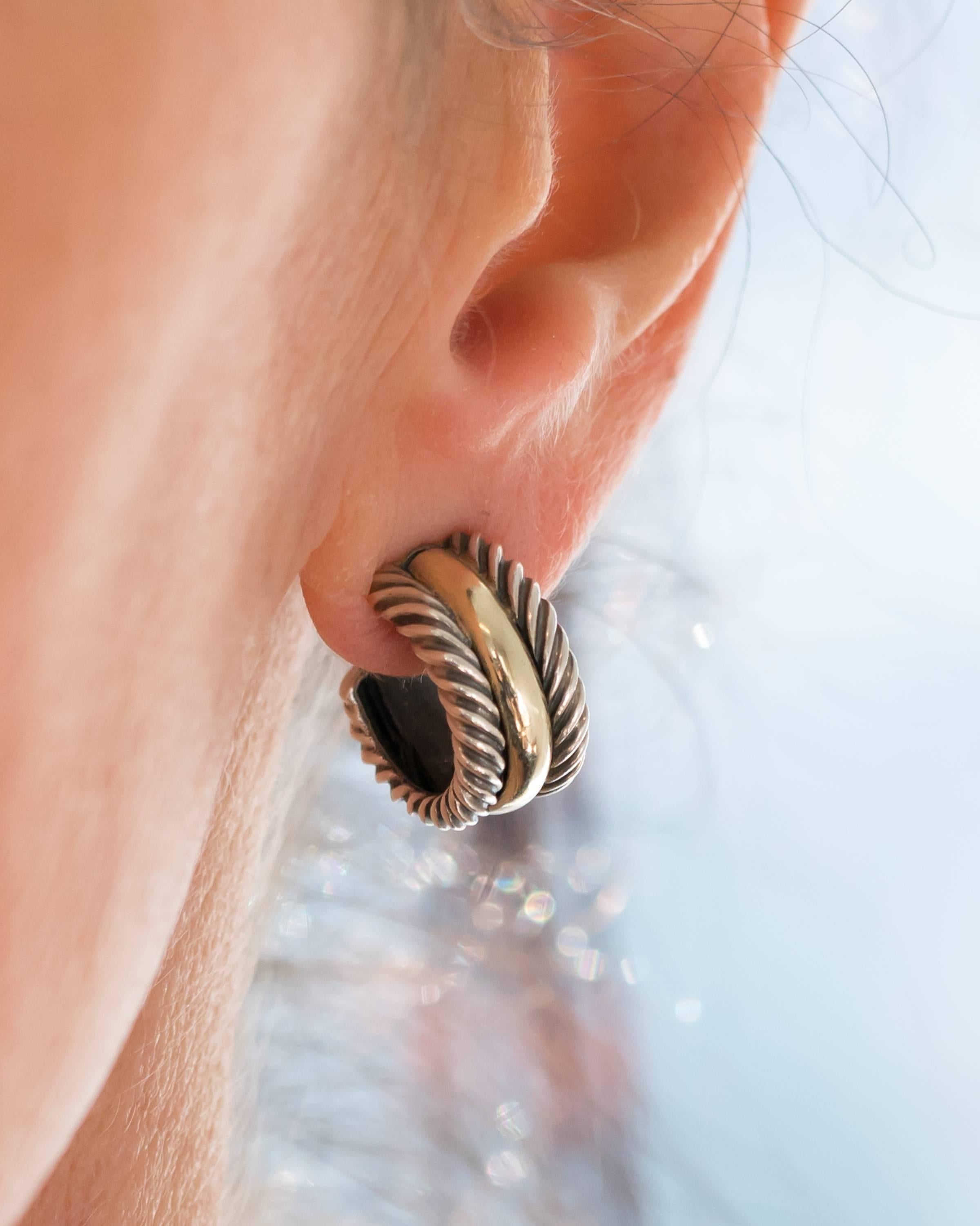 david yurman huggie earrings