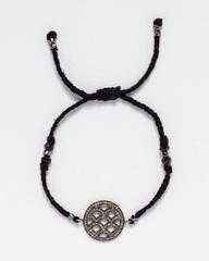 Jade Jagger Opium Wave Diamond Bracelet with Kyanite Beads