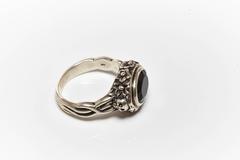 Jade Jagger Black Onyx Cocktail Ring