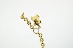 Cartier Scarab Three Color Gold Trinity Charm Bracelet