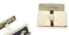 Cartier Sterling Silver Panther Cufflinks