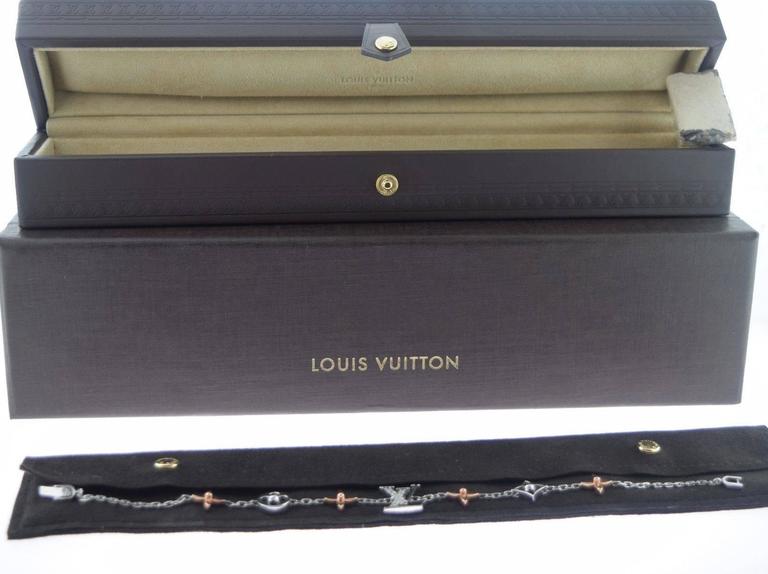 Louis Vuitton Idylle Blossom Gold Diamond Monogram Bracelet sold at auction  on 27th November