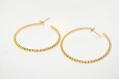 Van Cleef & Arpels Perlée Hoop Earstuds
