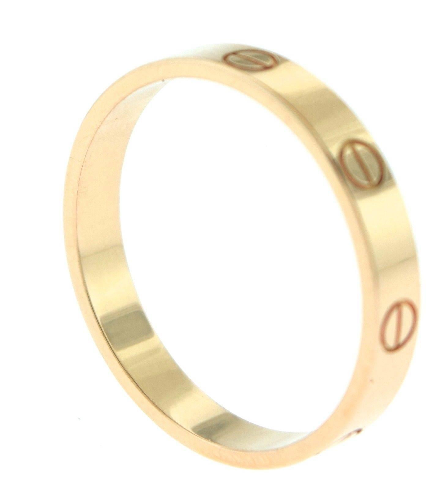 cartier ring size 10