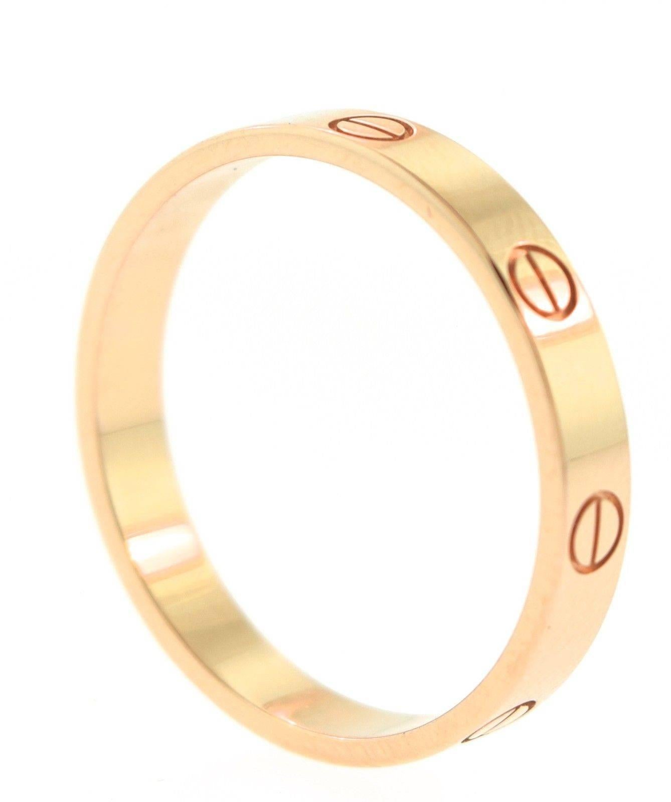 cartier love ring size 10