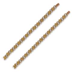Van Cleef & Arpels Yellow Gold Brilliant Cut Diamond Necklace