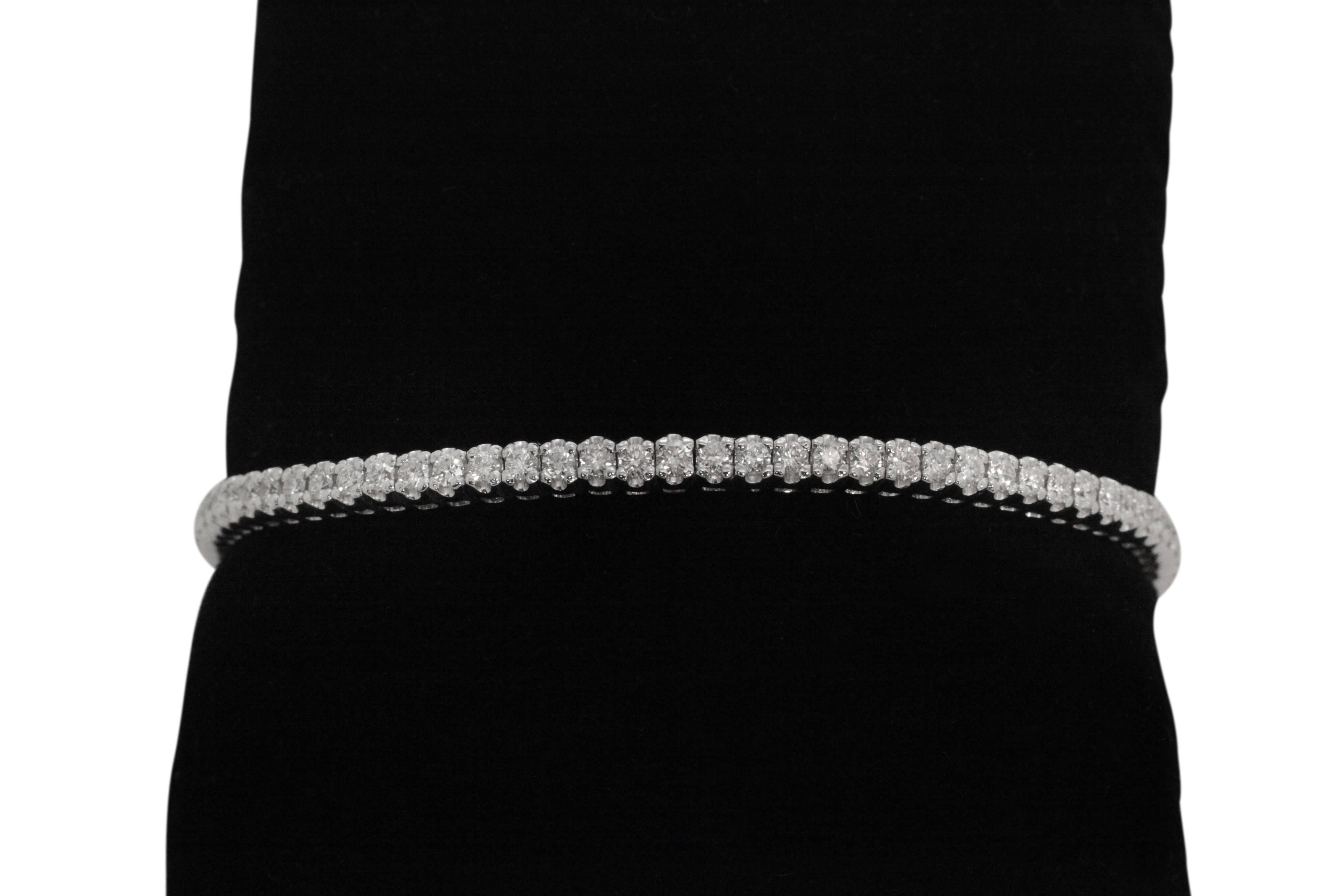 elastic diamond bracelet