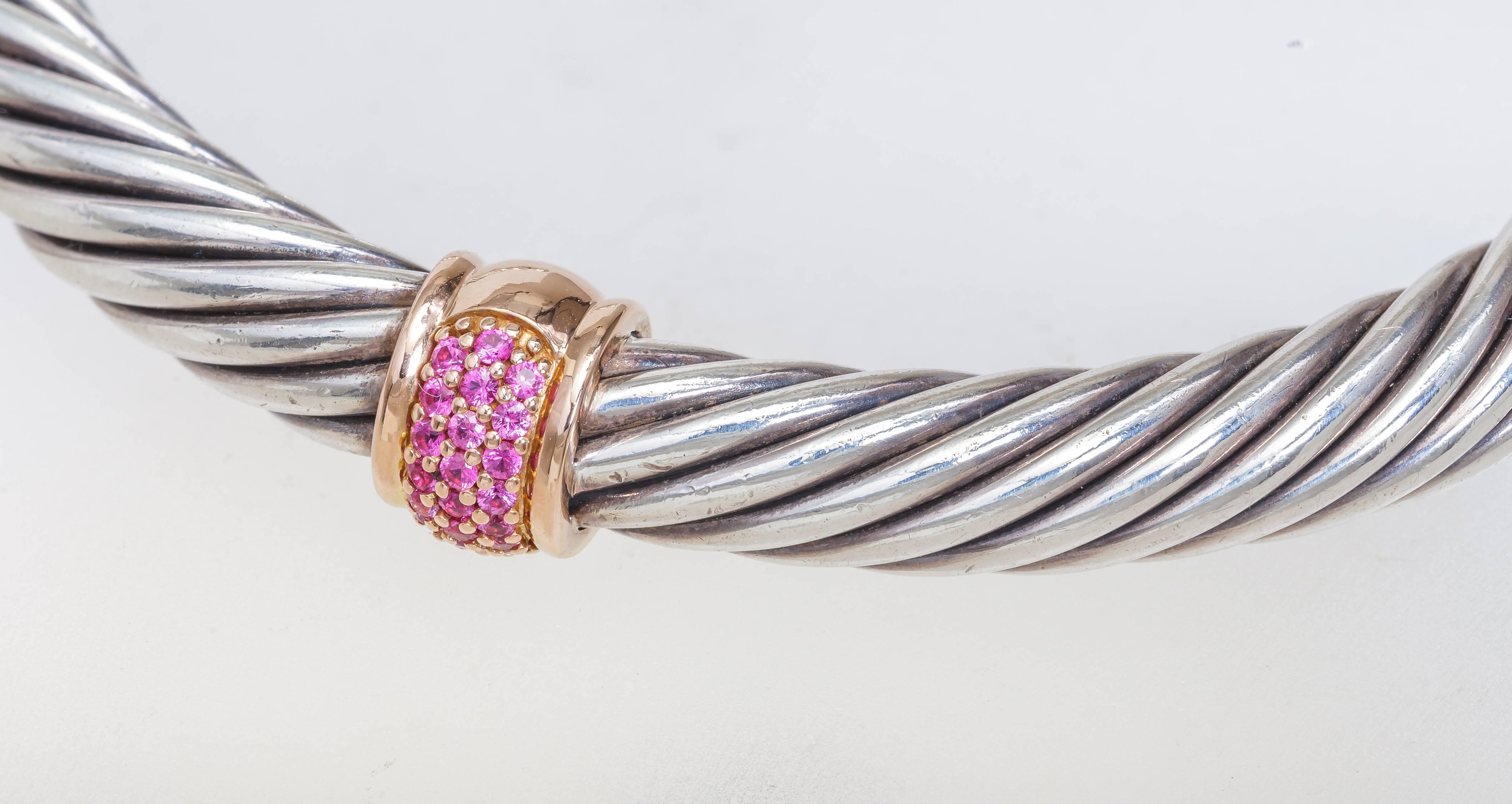 pink david yurman bracelet