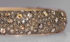 Pomellato Rose Gold 15.3 Carat Brown Diamonds Tango Bracelet