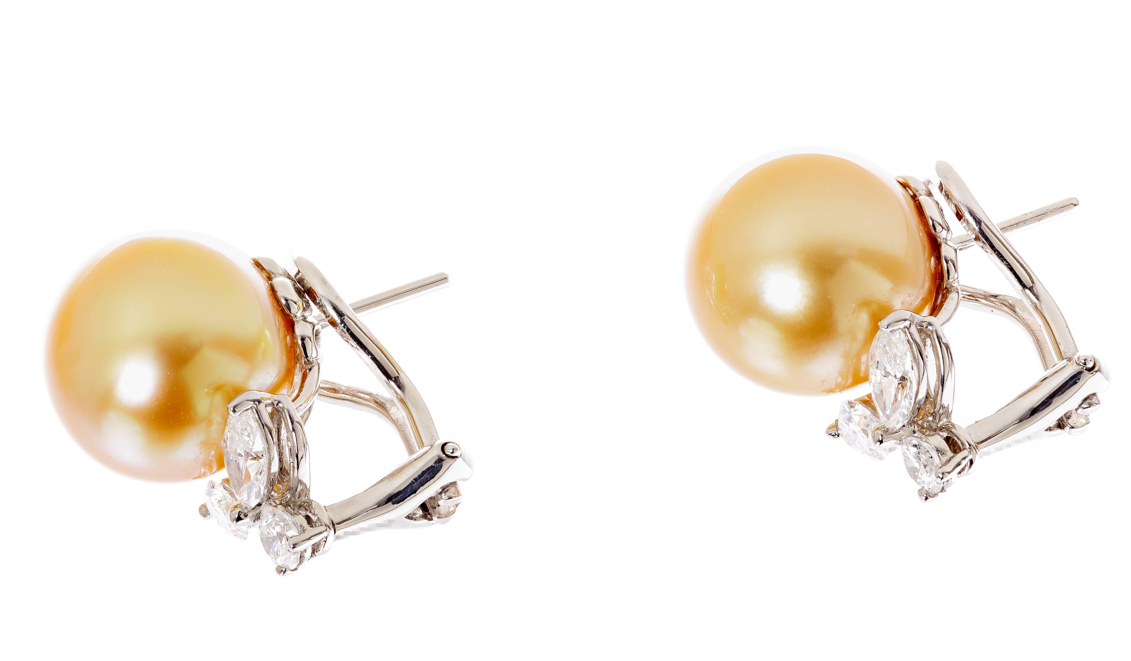 tiffany signature pearl earrings