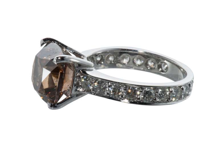 Women's Fancy Brown Diamond Ring