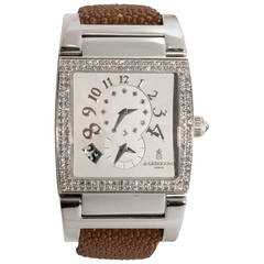 DeGrisogono Lady's White Gold Diamond Wristwatch