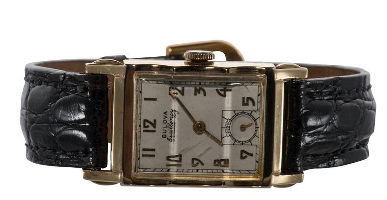 Bulova gold-filled wristwatch, circa 1940s
