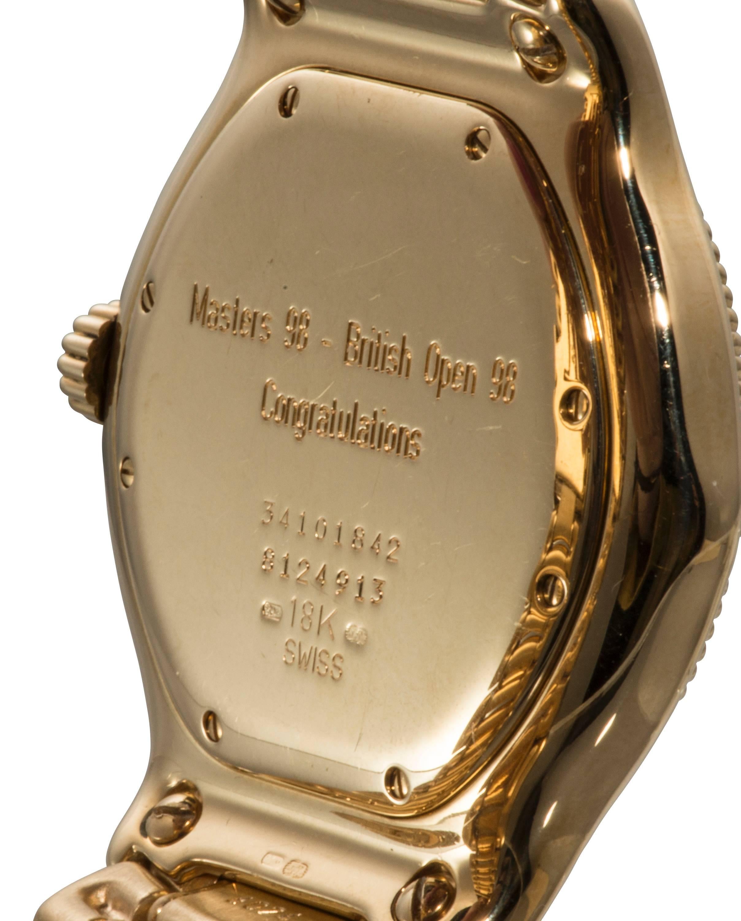 Ebel Yellow Gold GMT Voyager Wristwatch  1
