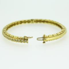 Doris Panos "Pegasus" Armreif aus 18Kt Gelbgold und Diamanten