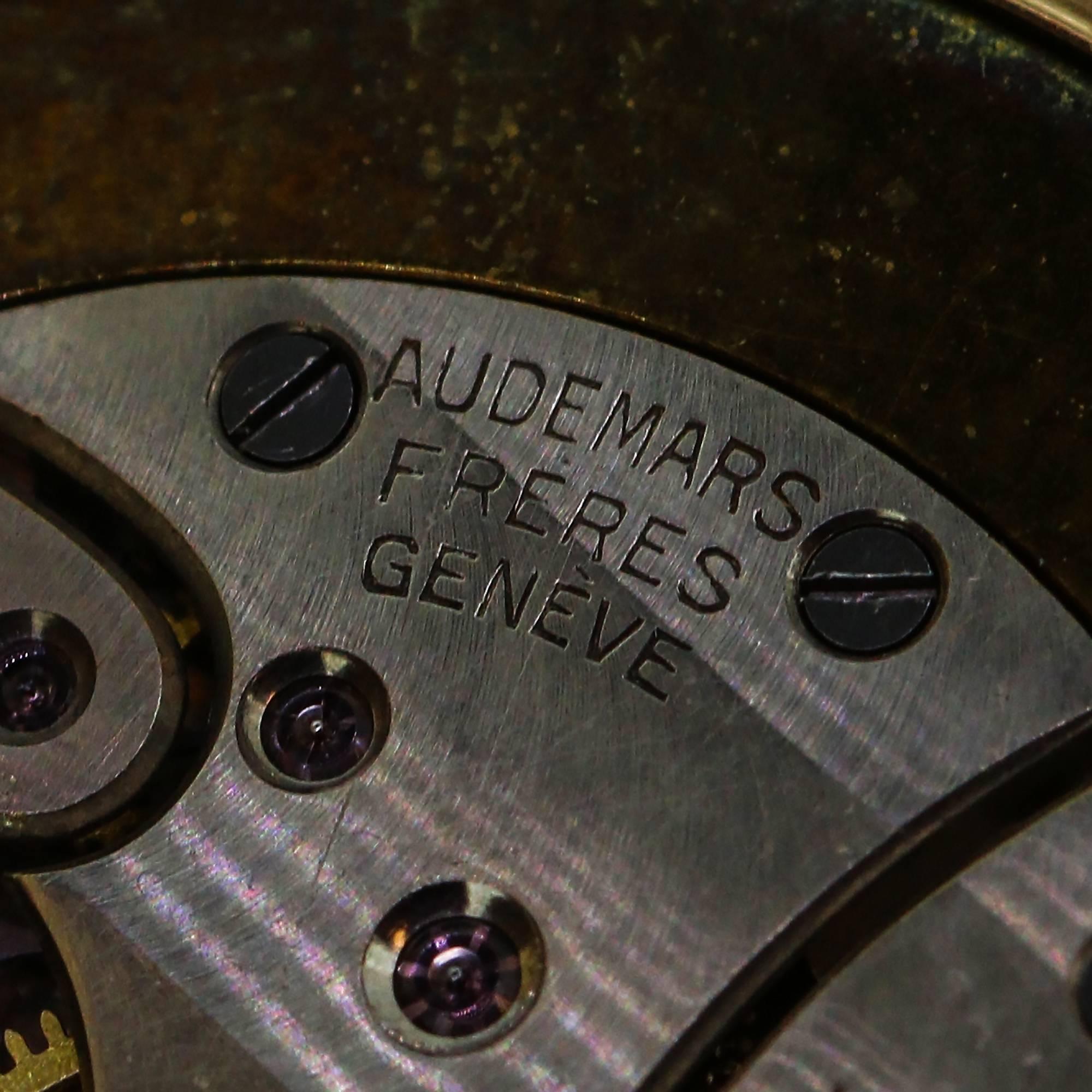 Men's Audemars Freres Yellow Gold Pocket Watch Circa 1900