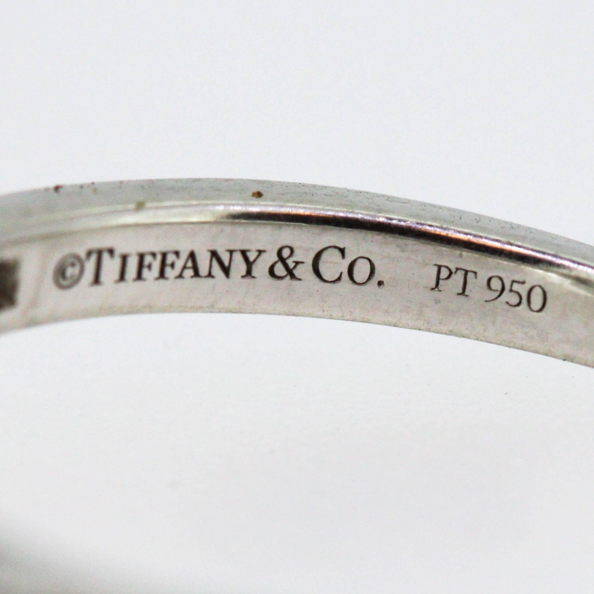 Tiffany & Co 1.25 carat Round Diamond Halo Style Ring 1