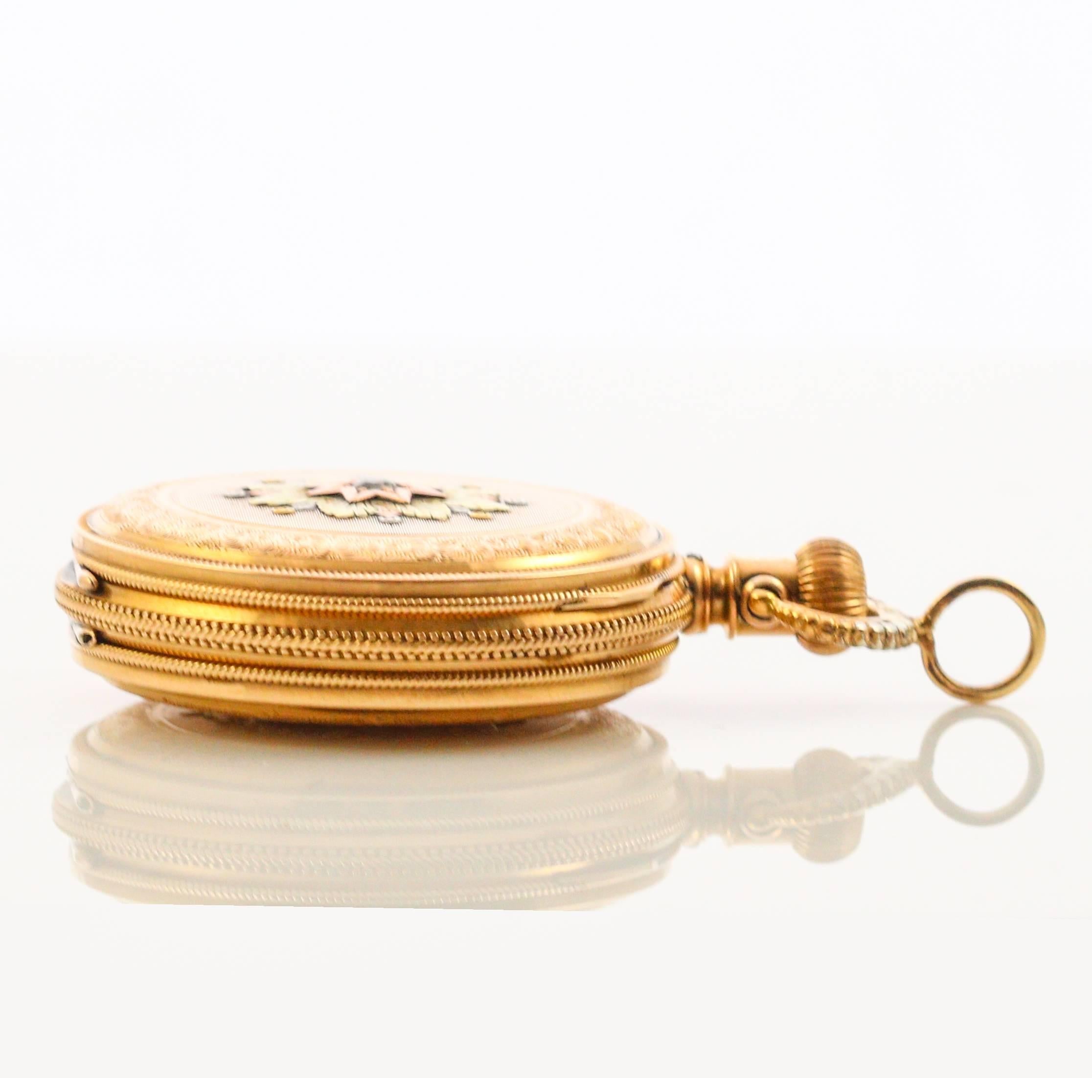 pocket watch necklace for women